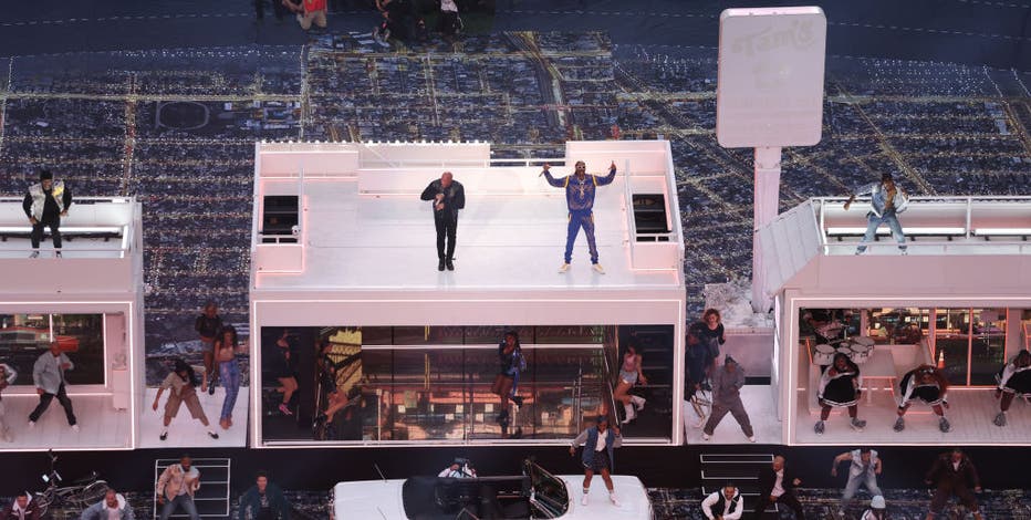 Super Bowl LVI's halftime show was an architectural celebration of Compton