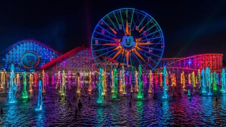 "World of Color" at Disneyland Park