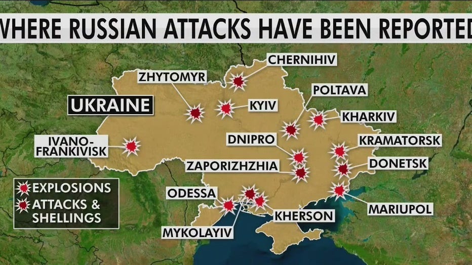 Russia attack ukraine