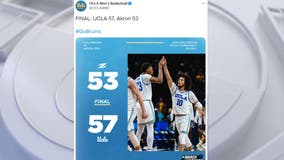 No. 4 UCLA avoids upset with late surge, holds off 13th-seed Akron