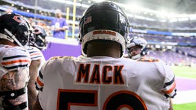 AP source: Chargers acquiring Mack from Bears for 2 picks