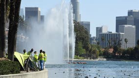 Of the 183 people removed from encampments in Echo Park Lake only 17 are in long-term housing, report says