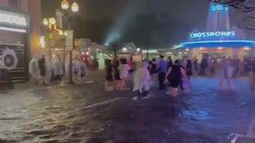 Streets flood at Disney's Hollywood Studios after rare March downpour in Central Florida