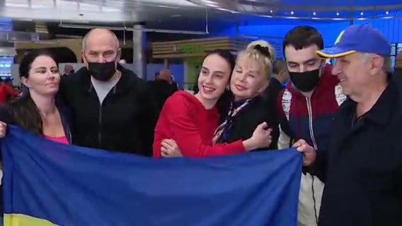 Siblings flee war torn Ukraine to grandparents in SoCal