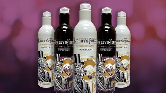 New aluminum wine bottles give wine lovers the option to enjoy their favorite drinks on the go