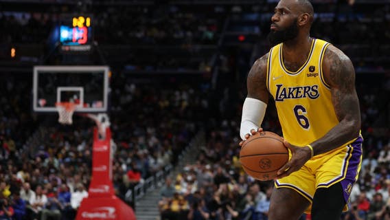 LeBron James closes in on Kareem Abdul-Jabbar on all-time scoring list