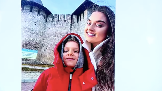 'Fighting for our land and freedom': Miss Ukraine 2018 describes journey with son fleeing war with Russia