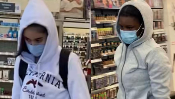 Video: 2 wanted for grand theft at Rialto Walgreens
