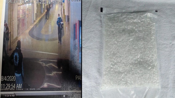 TSA officer arrested at LAX, charged with smuggling meth