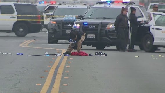 Suspect reportedly armed with garden tool dies after being shot by deputies in Bellflower