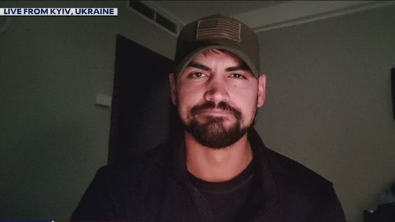 U.S. volunteer fighter in Kyiv to help defend Ukraine