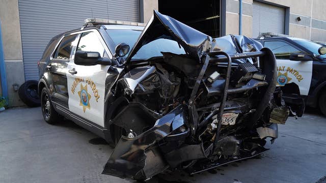 CHP officers heroically stop wrong-way driver on 10 Freeway