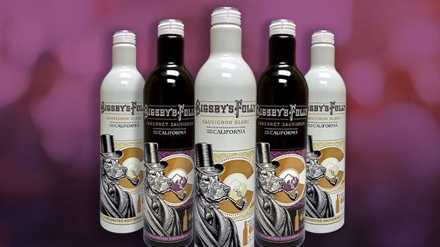 New aluminum wine bottles give wine lovers the option to enjoy their favorite drinks on the go