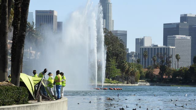 Of the 183 people removed from encampments in Echo Park Lake only 17 are in long-term housing, report says