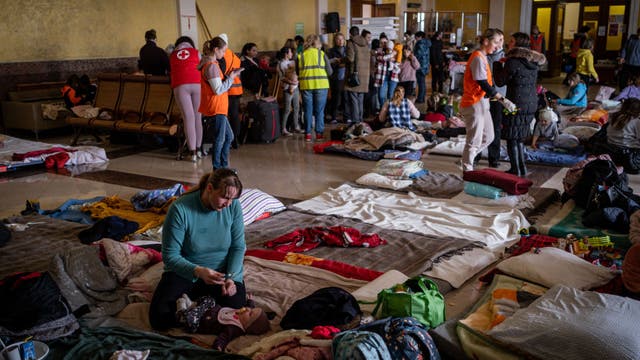 Local church gathering donations for families in Ukraine