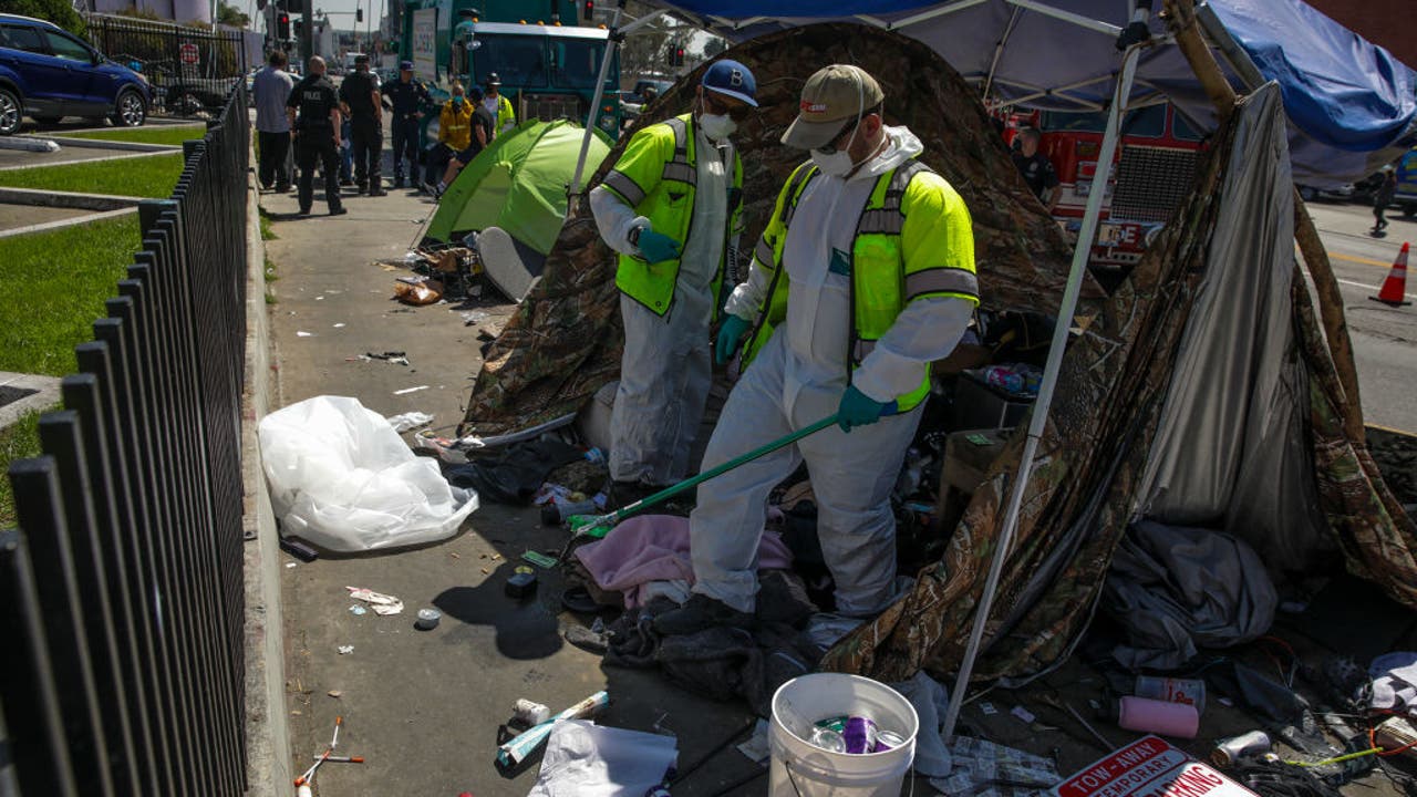 LA homeless crisis: People showing less patience toward encampments ...