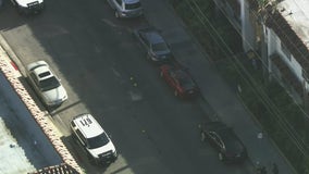 Drive-by shooter opens fire on pedestrians in Hawthorne; two shot