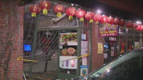Car crashes into Chinatown restaurant