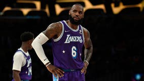 LeBron James to miss final games of Lakers' season due to sprained ankle