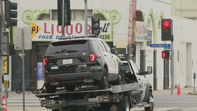 2 LAPD officers, 2 civilians hurt following Hollywood pursuit