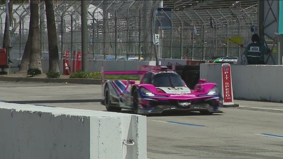 Hot cars and heat: Heatwave bakes Long Beach as Acura Grand Prix gets underway