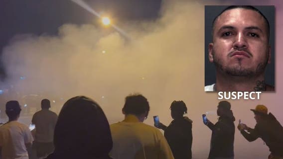 VIDEO: Truck driver attacked during street takeover in San Bernardino