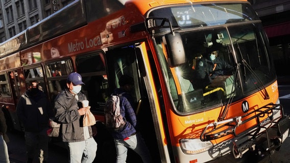 Metro lifts mask requirement on trains, buses