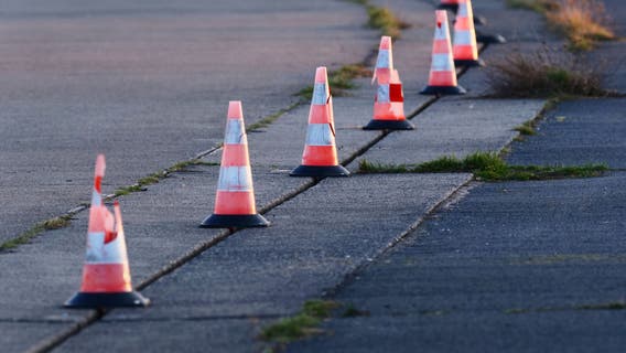 Biker killed in single-vehicle crash on 57 Freeway in San Dimas