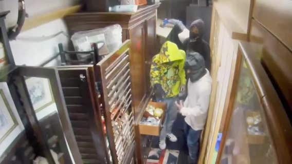 Suspects caught on surveillance in Hollywood Hills break-in