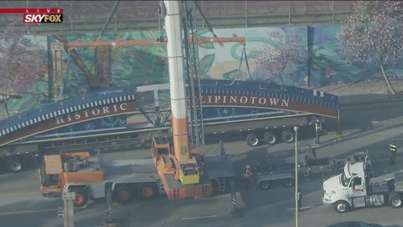 Historic Filipinotown Eastern Gateway Project to be installed April 1