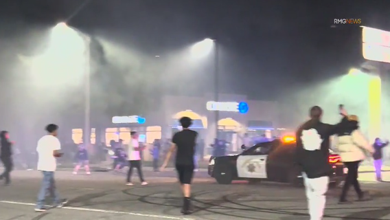 Street takeover with more than 100 people reported in San Bernardino