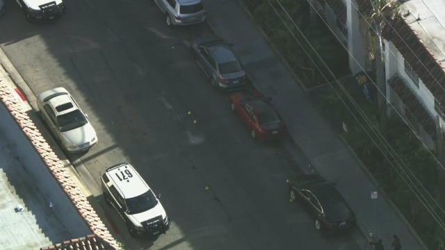 Drive-by shooter opens fire on pedestrians in Hawthorne; two shot