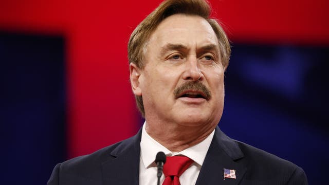 MyPillow CEO Mike Lindell said TV stations refused to let him appear in his commercials