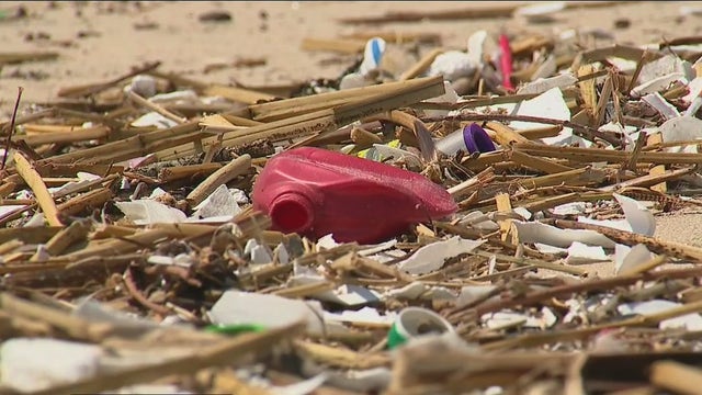 Community members hoping 'the Interceptor' could be answer to Playa del Rey's piling litter