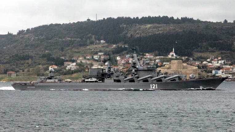 Russian Naval Cruiser Moskva