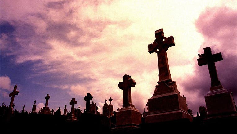 Generic grave stones, 1 February 1999. AFR Picture by JESSICA HROMAS