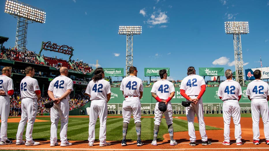 Jackie Robinson Day 2022: Why are all the 42 numbers blue