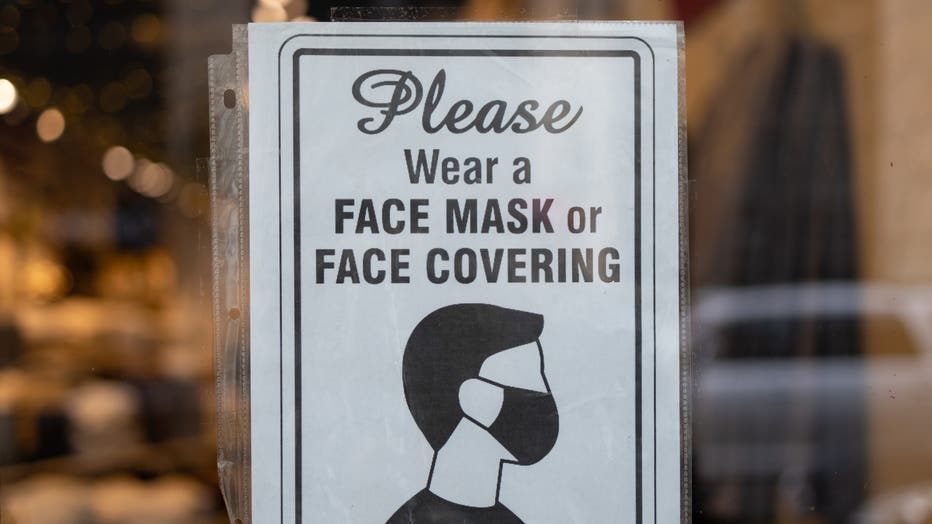 GETTY Indoor Mask Sign