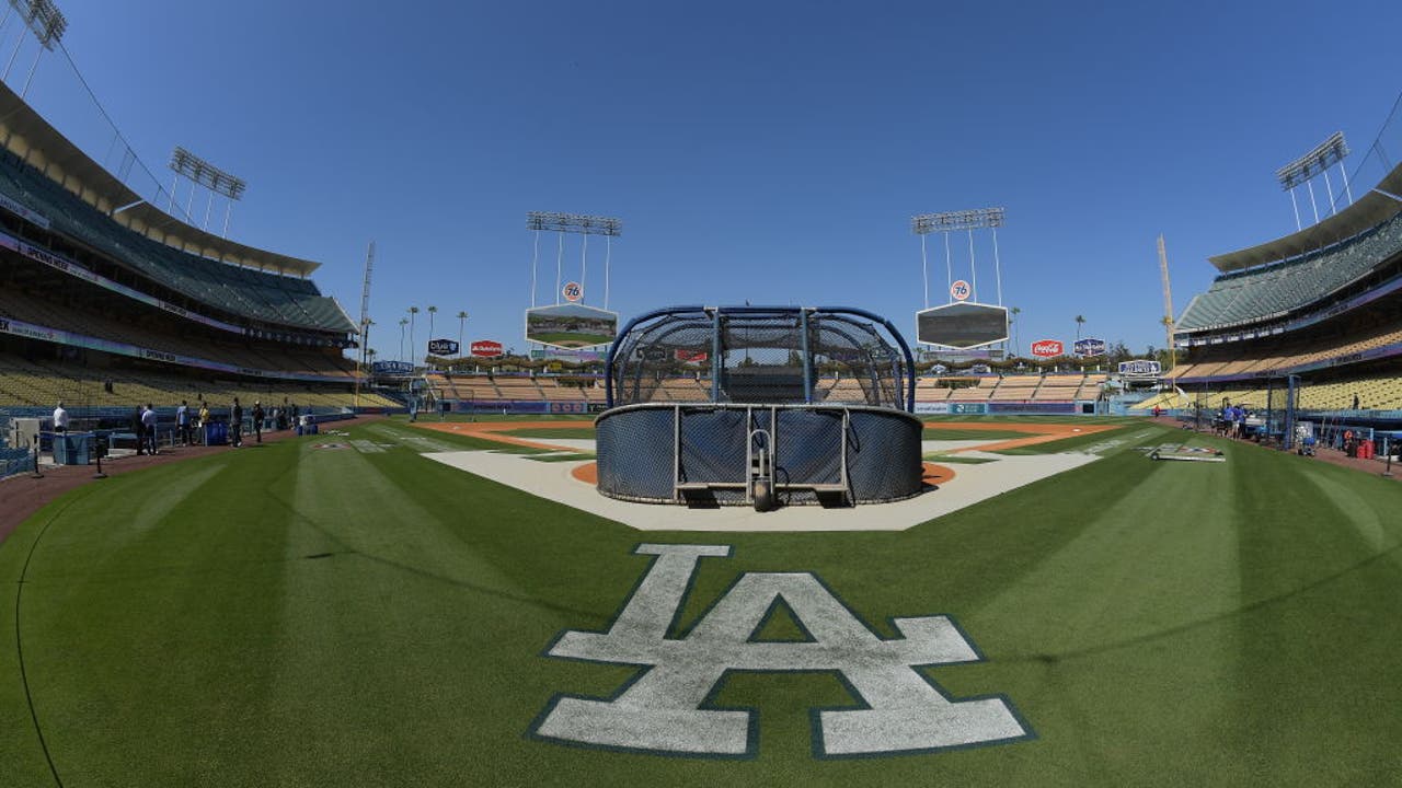 Photo: Los Angeles Dodgers Hold Summer Camp at Dodger Stadium -  LAP2020070905 