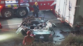 2 killed in 210 freeway crash in Tujunga