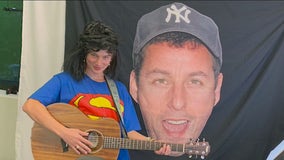 Woman goes viral after asking Adam Sandler for a job