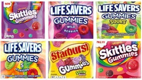 Recall Alert: Skittles, Starburst and Life Savers gummies recalled, might contain metal strands