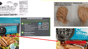 Chicken recall: Nearly 600K pounds of ready-to-eat chicken breasts may be undercooked