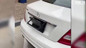 Mercedes-Benz linked to OC vehicle burglaries had gas siphoning device, license plate flipper