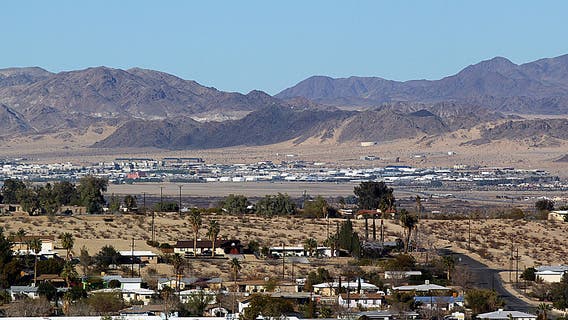 Lockdown lifted at Marine Corp base in Twentynine Palms