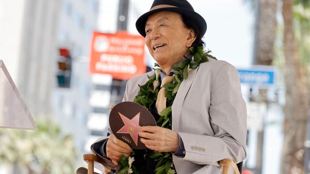 Walk of Fame Star honoring actor James Hong unveiled