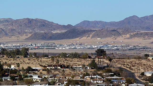 Lockdown lifted at Marine Corp base in Twentynine Palms