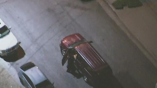 Police chase: Suspect surrenders after hiding in bushes following pursuit