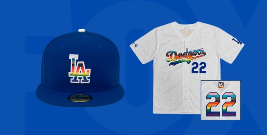 Dodgers to sport special pride caps, jerseys for 9th Annual LGBTQ+ Night -  CBS Los Angeles
