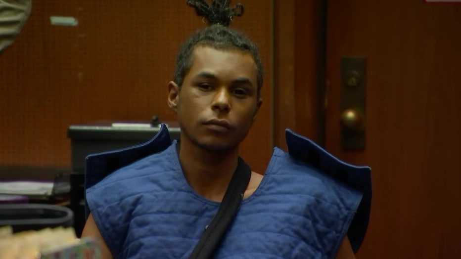 Photo of Isaiah Lee in court